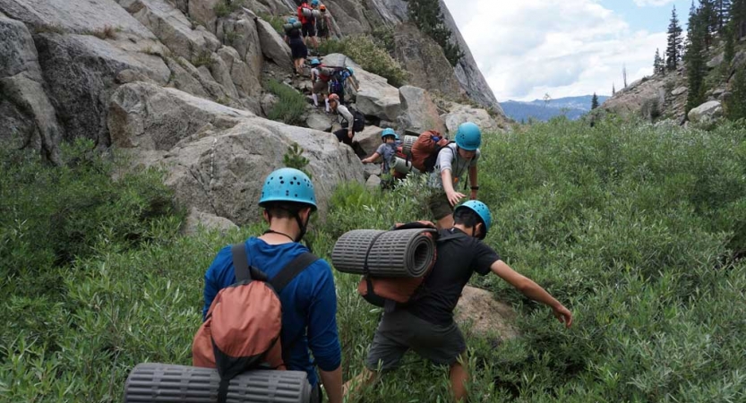 boys only outdoor leadership course